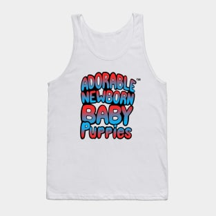 ADORABLE NEWBORN BABY PUPPIES Tank Top